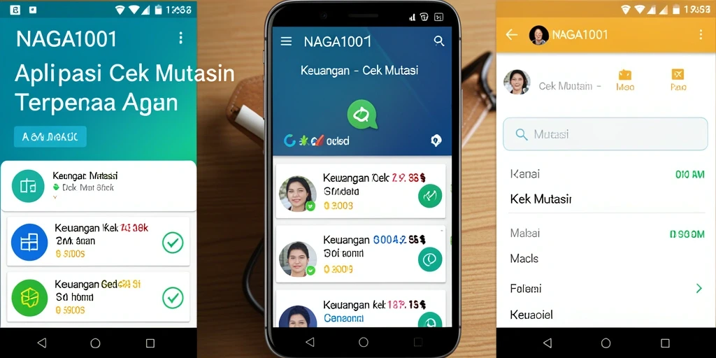 Tampilan antarmuka NAGA1001 untuk cek mutasi yang mudah dan jelas.