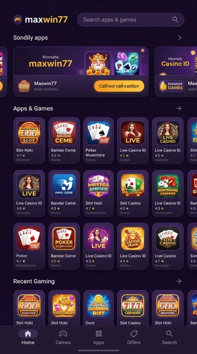 Maxwin77 | Aplikasi Populer & Kanal Uji Terbaik di Indonesia
