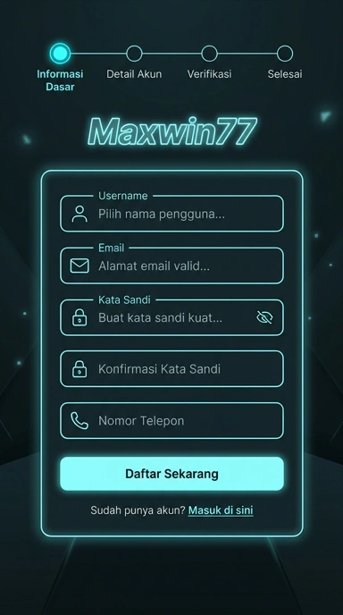 Panduan Lengkap Registrasi Akun maxwin77 untuk Pengguna Android